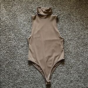 Zara Kids Brown Sleeveless Bodysuit